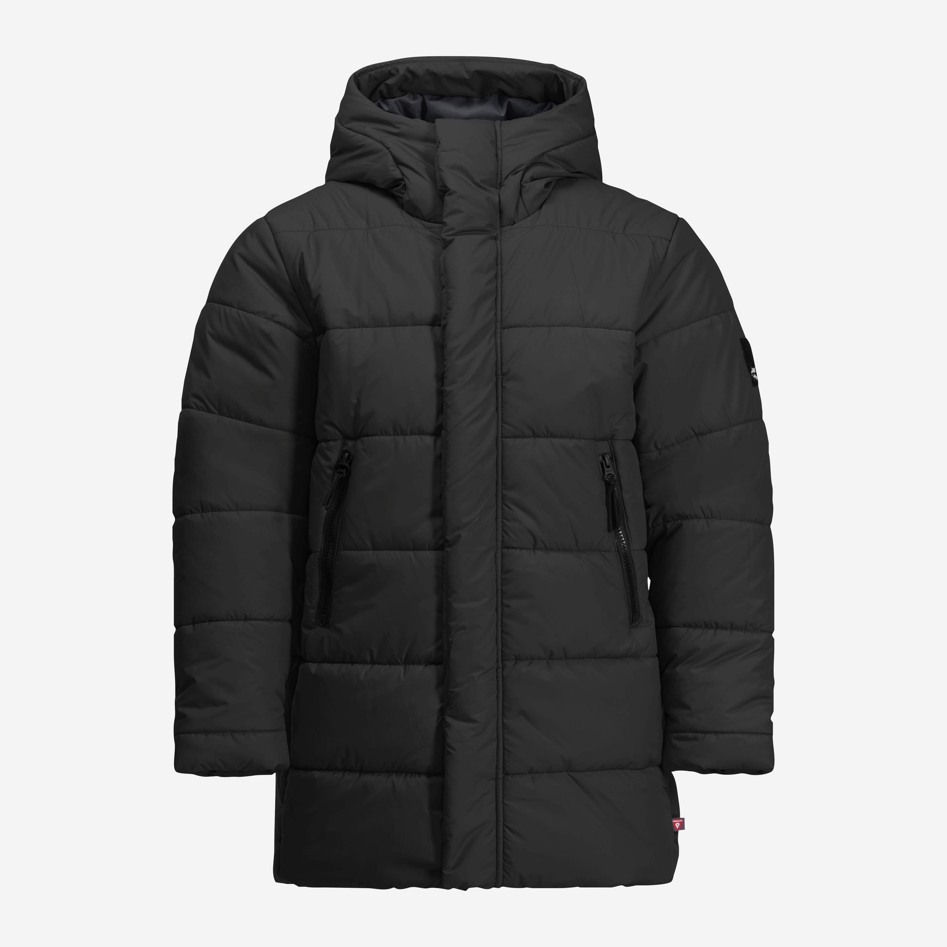 Акція на Дитяча зимова куртка для хлопчика Jack Wolfskin Teen INS LONG JACKET Y 1610171_6502 128 см від Rozetka