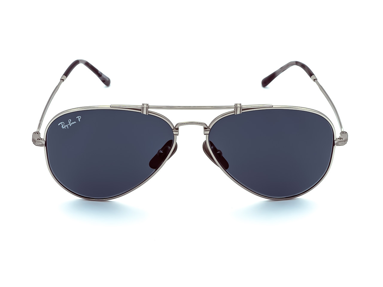 Солнцезащитные очки Ray Ban Aviator Titanium Rb8125m 9165 58 мм Tinted Green Polar от продавца 