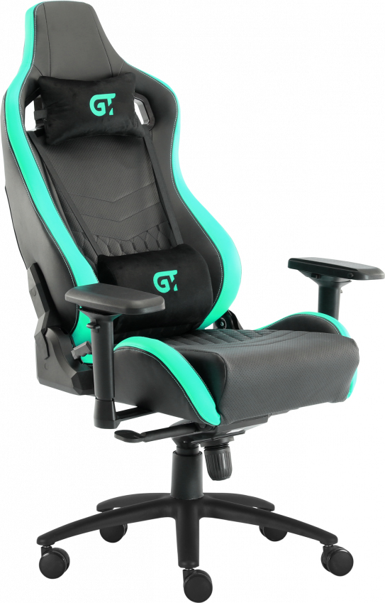 

Кресло для геймеров GT RACER X-0718 Black/Mint