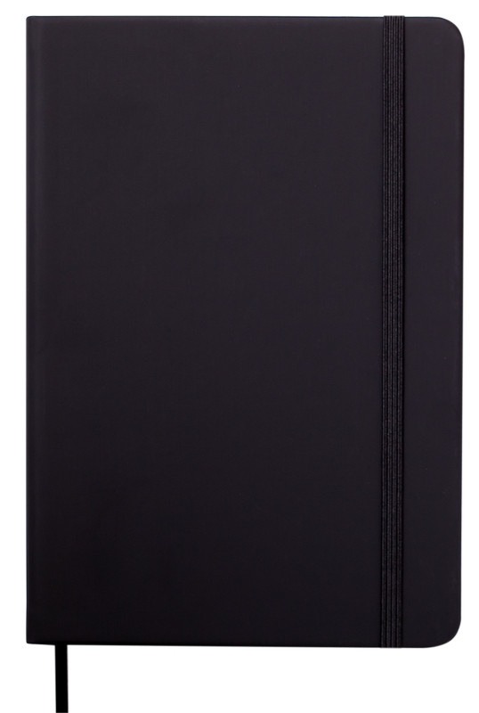 

Ежедневник недатированный Buromax TOUCH ME LOGO2U A5 черный 288 стр иск.кожа (BM.2028-01)