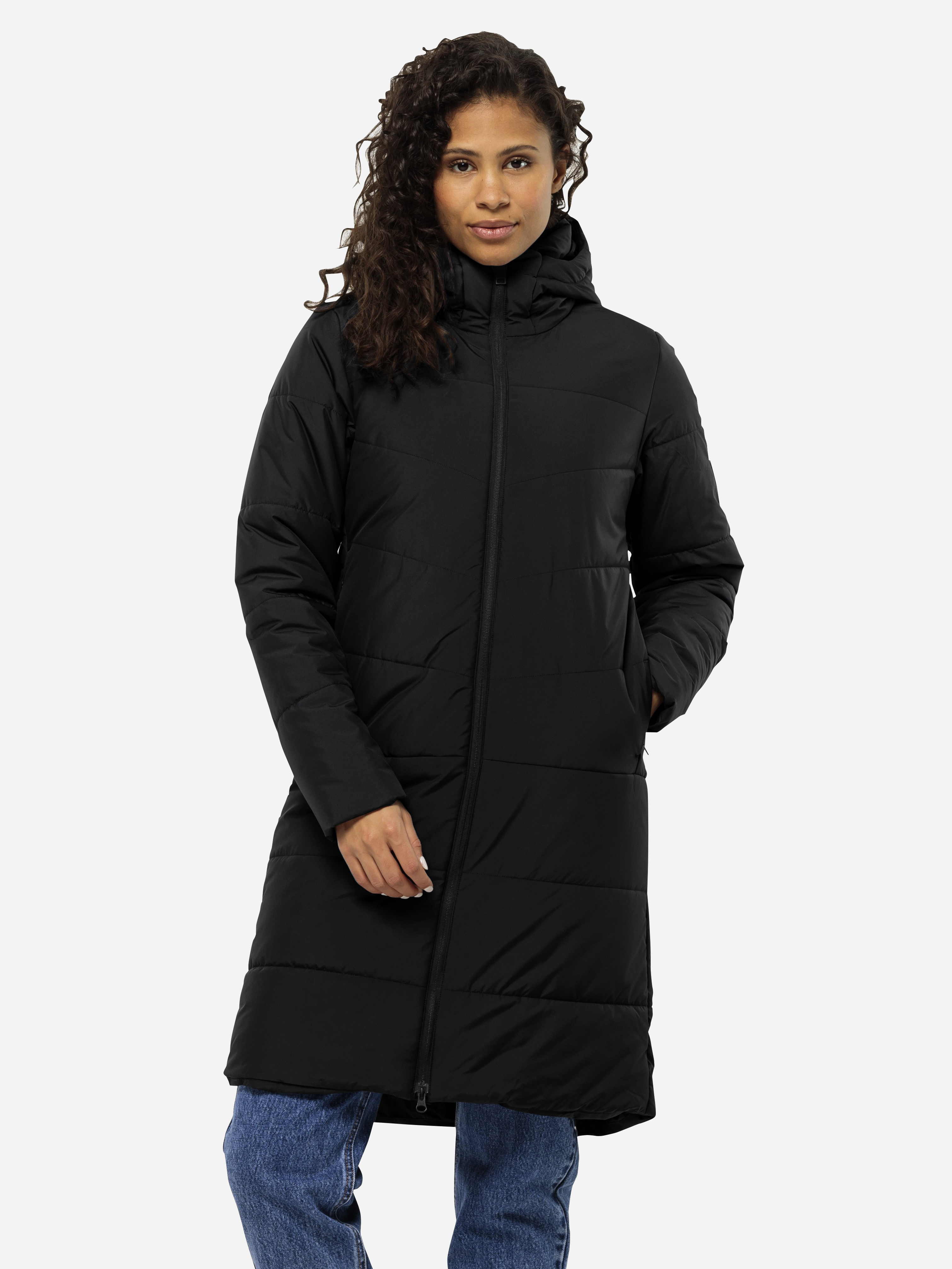 Акція на Куртка зимова жіноча Jack Wolfskin Deutzer Coat W 1207501-6000 XS Чорна від Rozetka