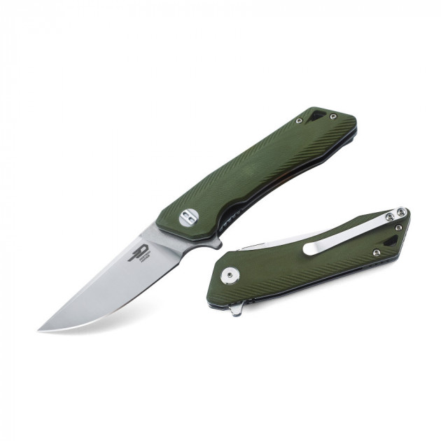 

Нож складной Bestech Knife KENDO THORN Green (BG10B-2)