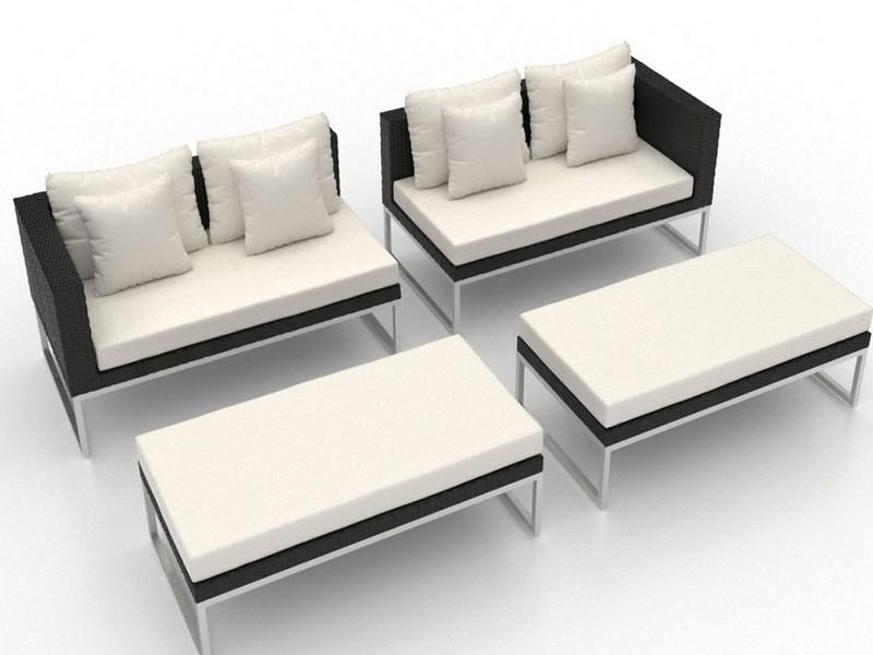 

Лаунж группа Matori Лаунж Металл из искусственного ротанга 140х75х65 см