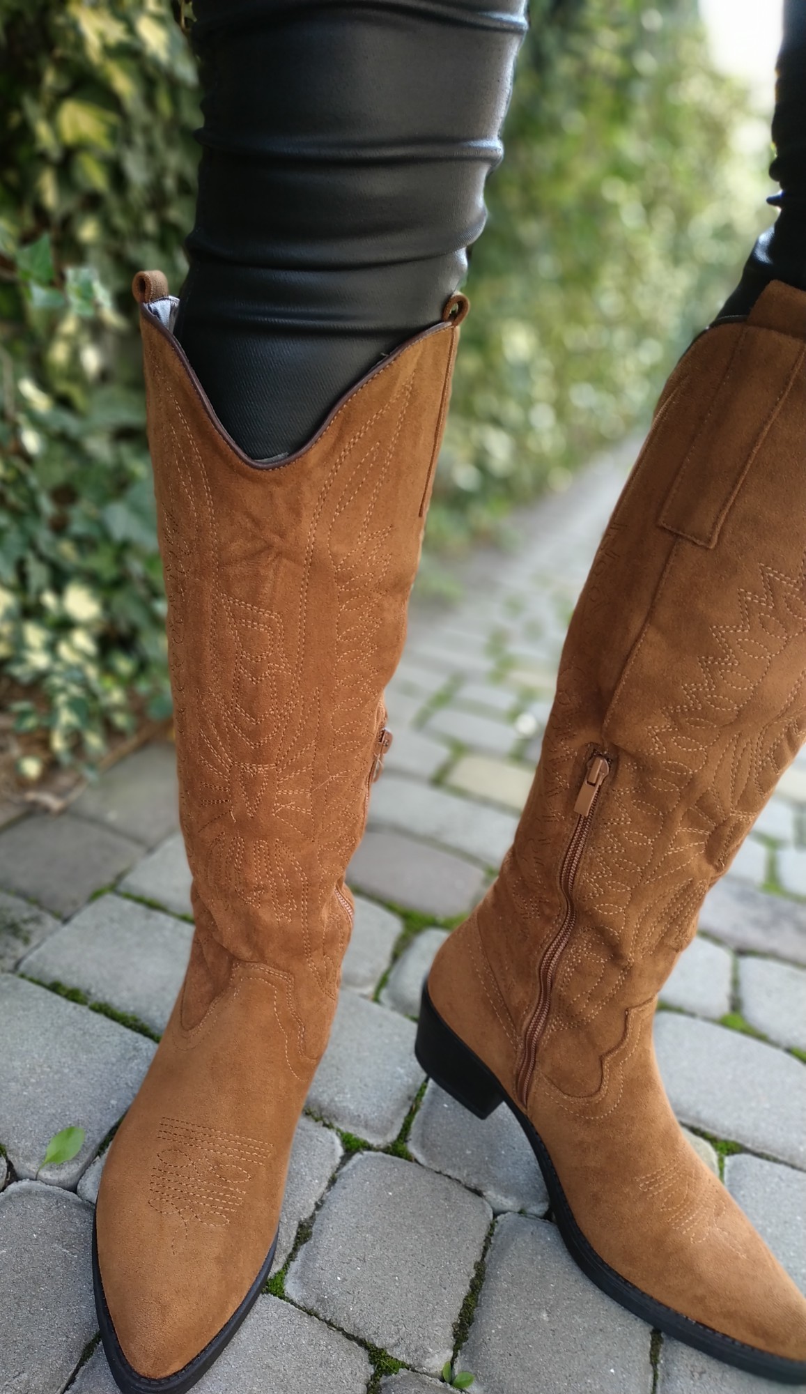 

Сапоги No Brand MAH682 camel 193142 40 25 см