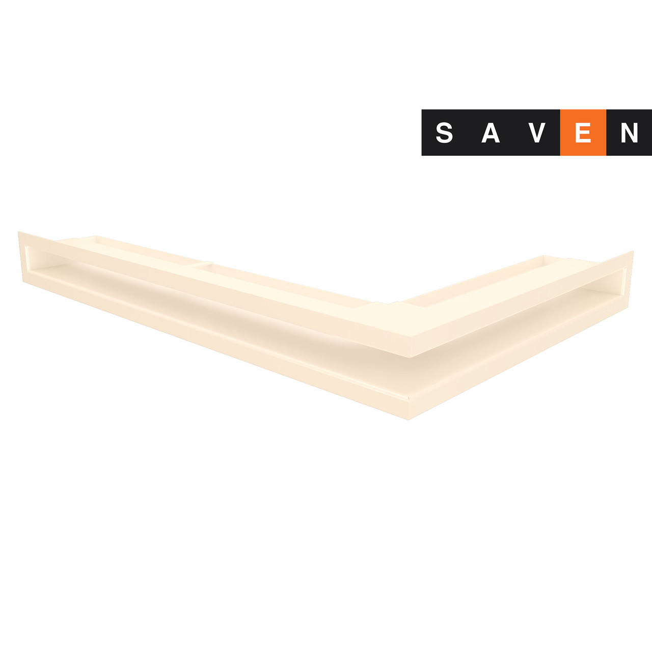 

Вентиляционная решетка для камина угловая левая SAVEN Loft Angle 60х400х600 кремовая