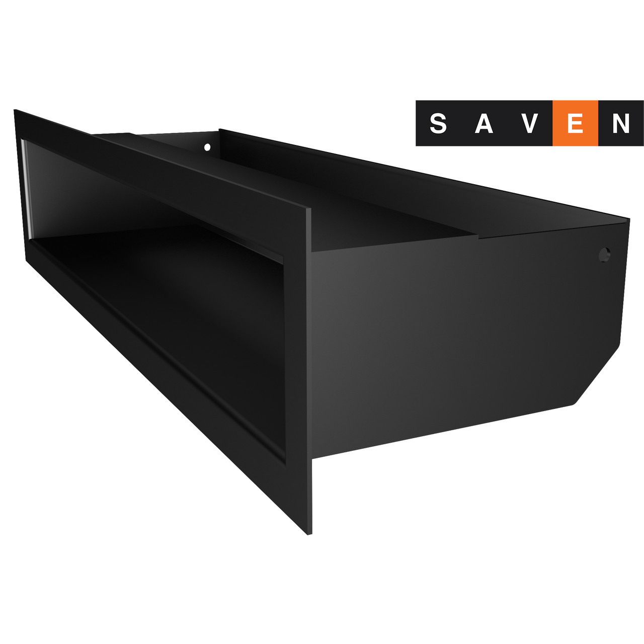 

Вентиляционная решетка для камина SAVEN Loft 90х400 графитовая