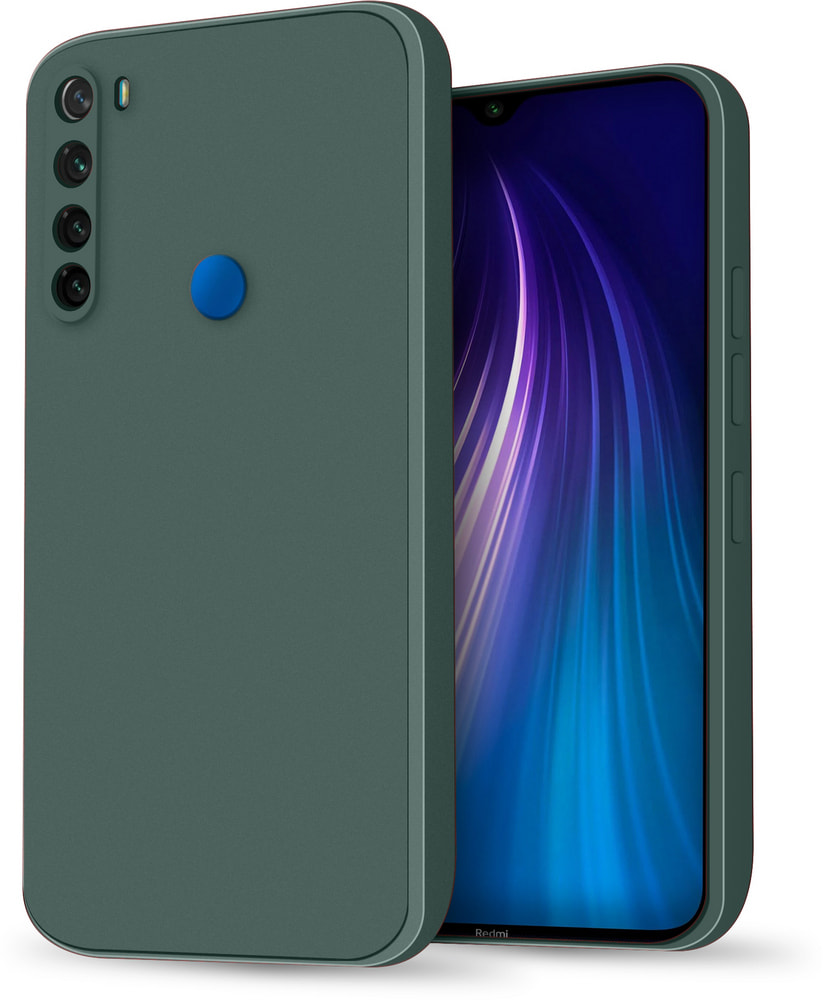 Силиконовый чехол HardCorner для Xiaomi Redmi Note 8T Green (32901-08 ...
