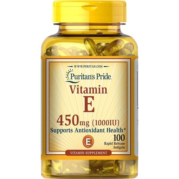 

Витамины Puritan's Pride Vitamin E 450мг 100 капсул