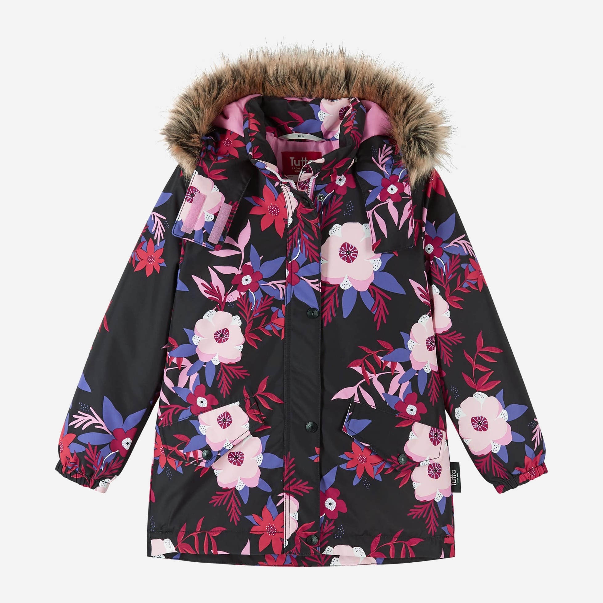 Акция на Дитяча зимова термо куртка для дівчинки Tutta by Reima Selema 6100010A-9991 98 см от Rozetka