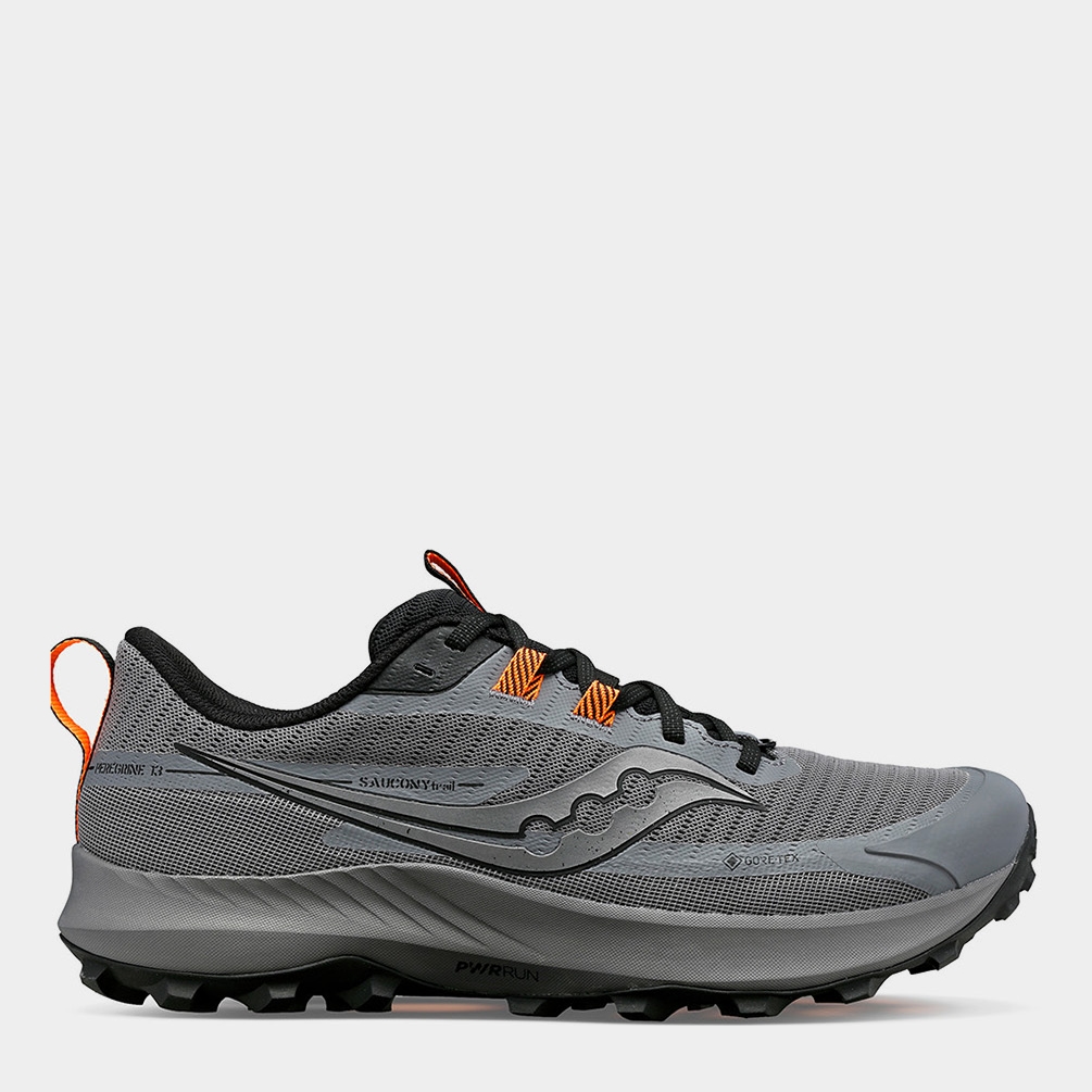 Акція на Чоловічі кросівки для бігу з Gore-Tex Saucony Peregrine 13 Gtx 20841-05s 44 (10US) 28 см Gravel/Black від Rozetka