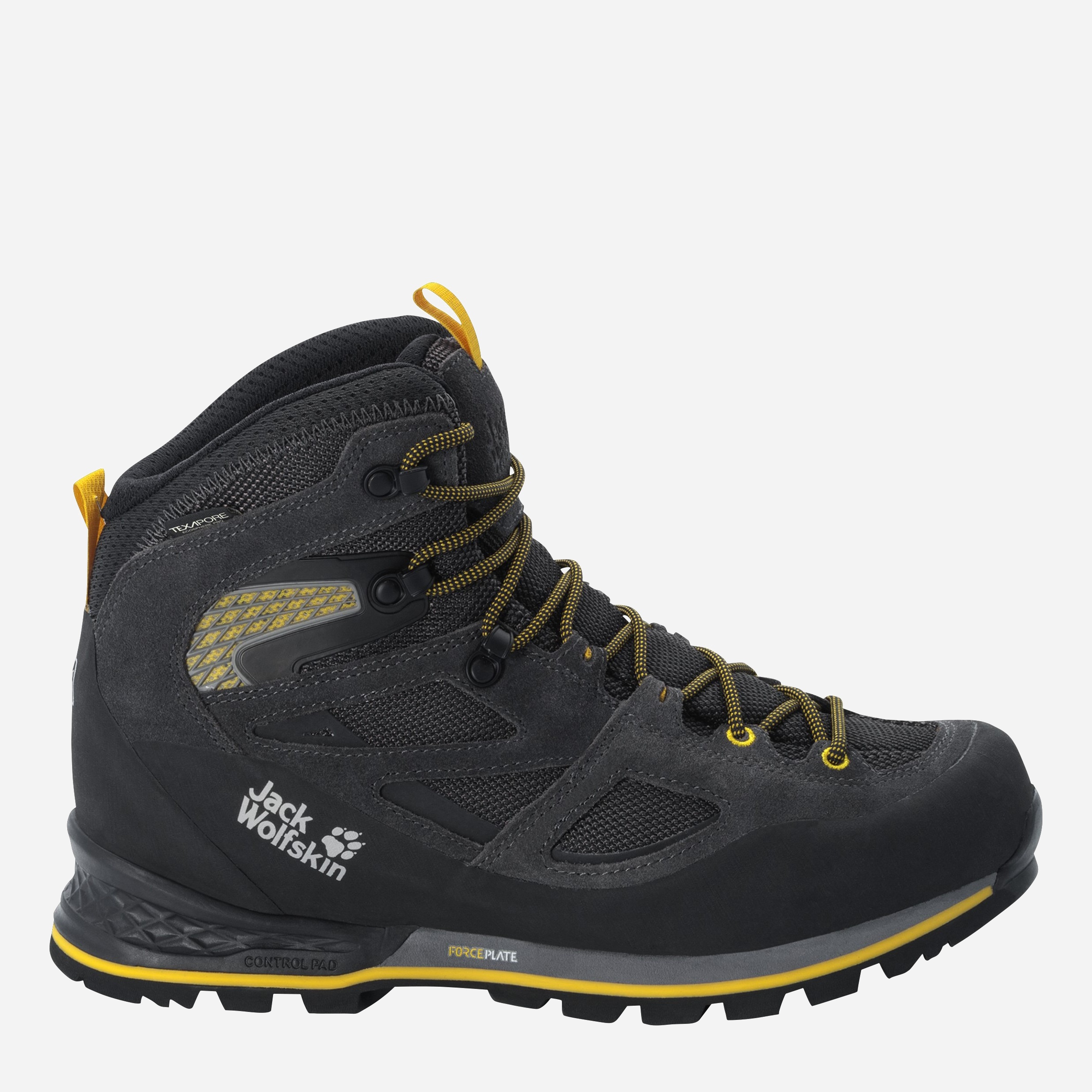 Акція на Чоловічі черевики з мембраною Jack Wolfskin Force Crest Texapore Mid M 4048012-6055 41 (7.5UK) 26 см від Rozetka