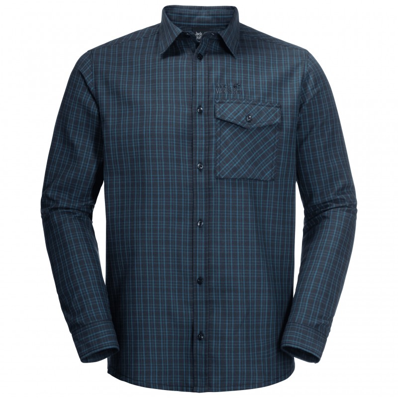 

Рубашка с длинным рукавом ISLAND PEAK SHIRT M Jack Wolfskin 1403311-7881 XXL Синий