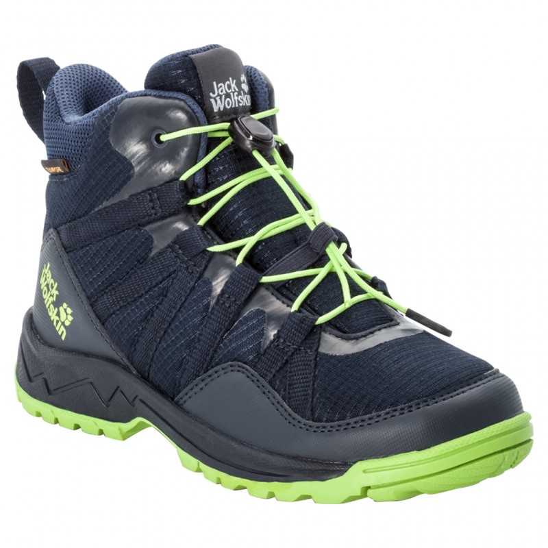 

Ботинки THUNDERBOLT TEXAPORE MID K Jack Wolfskin 4036061-1184 38 Синий Зеленый