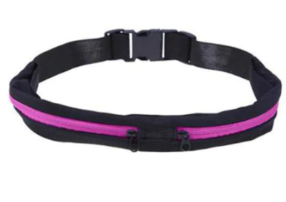 

Сумка на пояс спортивная, сумка для бега чехол Runbag фиолетовая