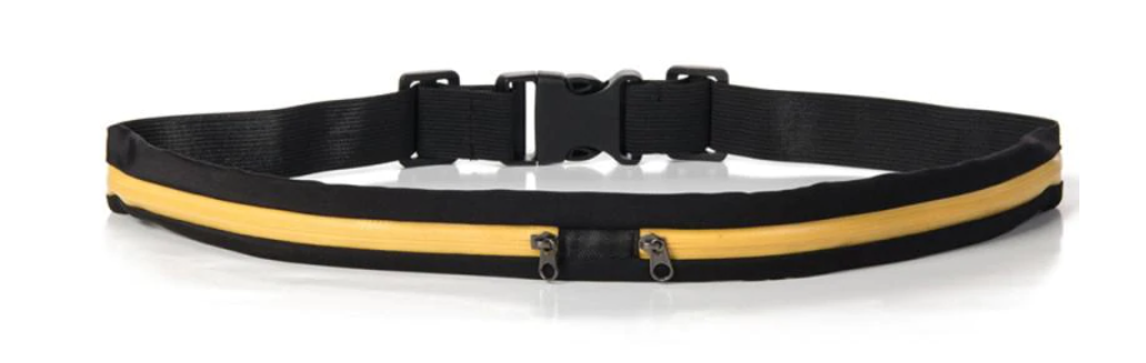 

Сумка на пояс спортивная, сумка для бега чехол Runbag желтая