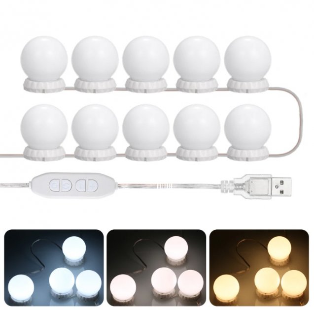 Підсвітка дзеркала для макіяжу Vanity Mirror Lights з регулюванням ...