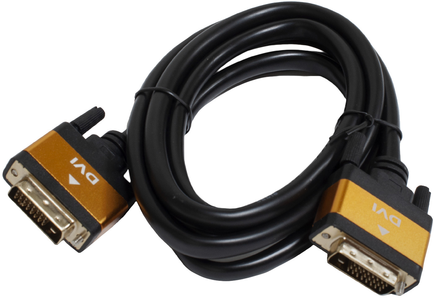 Кабель мультимедійний Patron DVI - DVI 24+1 вилка-вилка 30 AWG 1 м ...