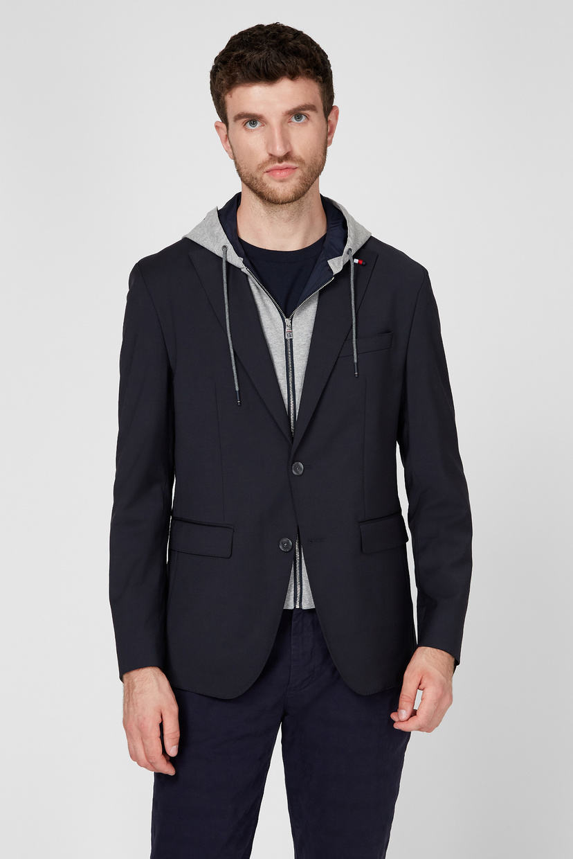 

Мужской темно-синий пиджак FLEX JERSEY Tommy Hilfiger 50 TT0TT07916