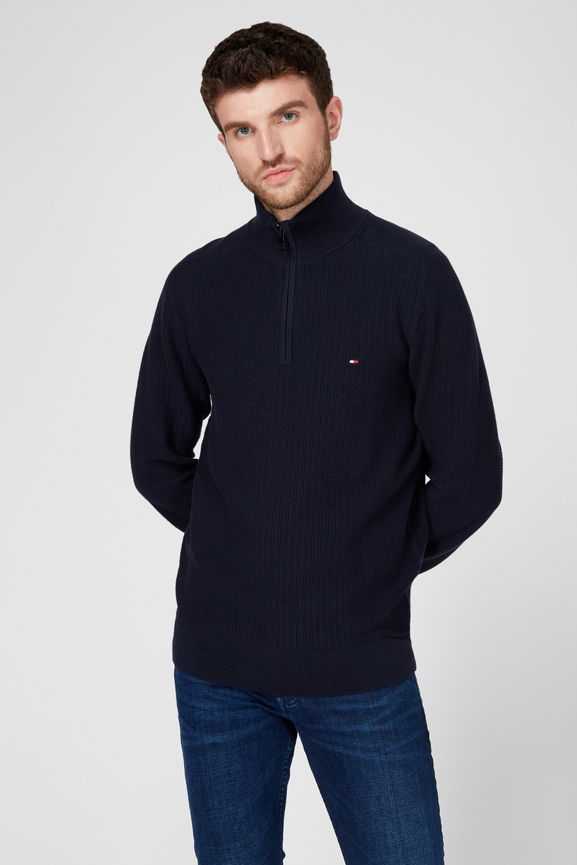 

Мужская темно-синяя кофта Tommy Hilfiger L MW0MW14759