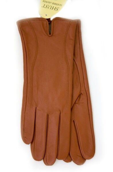 

Женские коричневые кожаные перчатки Shust Gloves L