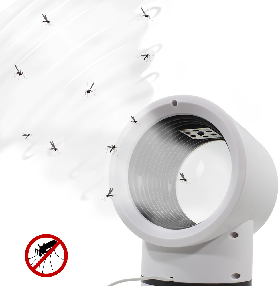 

Электрический уничтожитель комаров Lesko WD-09 White ловушка (FKT-4398-12914)