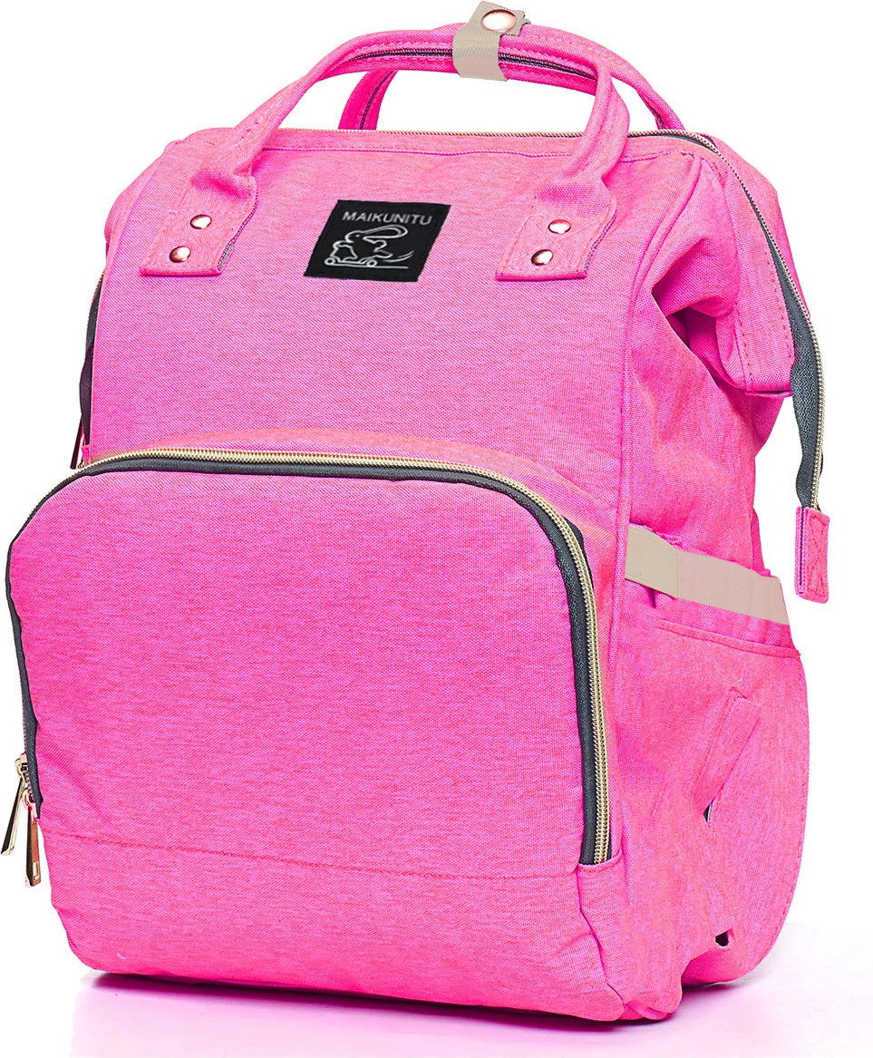 

Сумка рюкзак органайзер для мам Maikunitu Mummy Bag Pink (FKT-3002-11488)