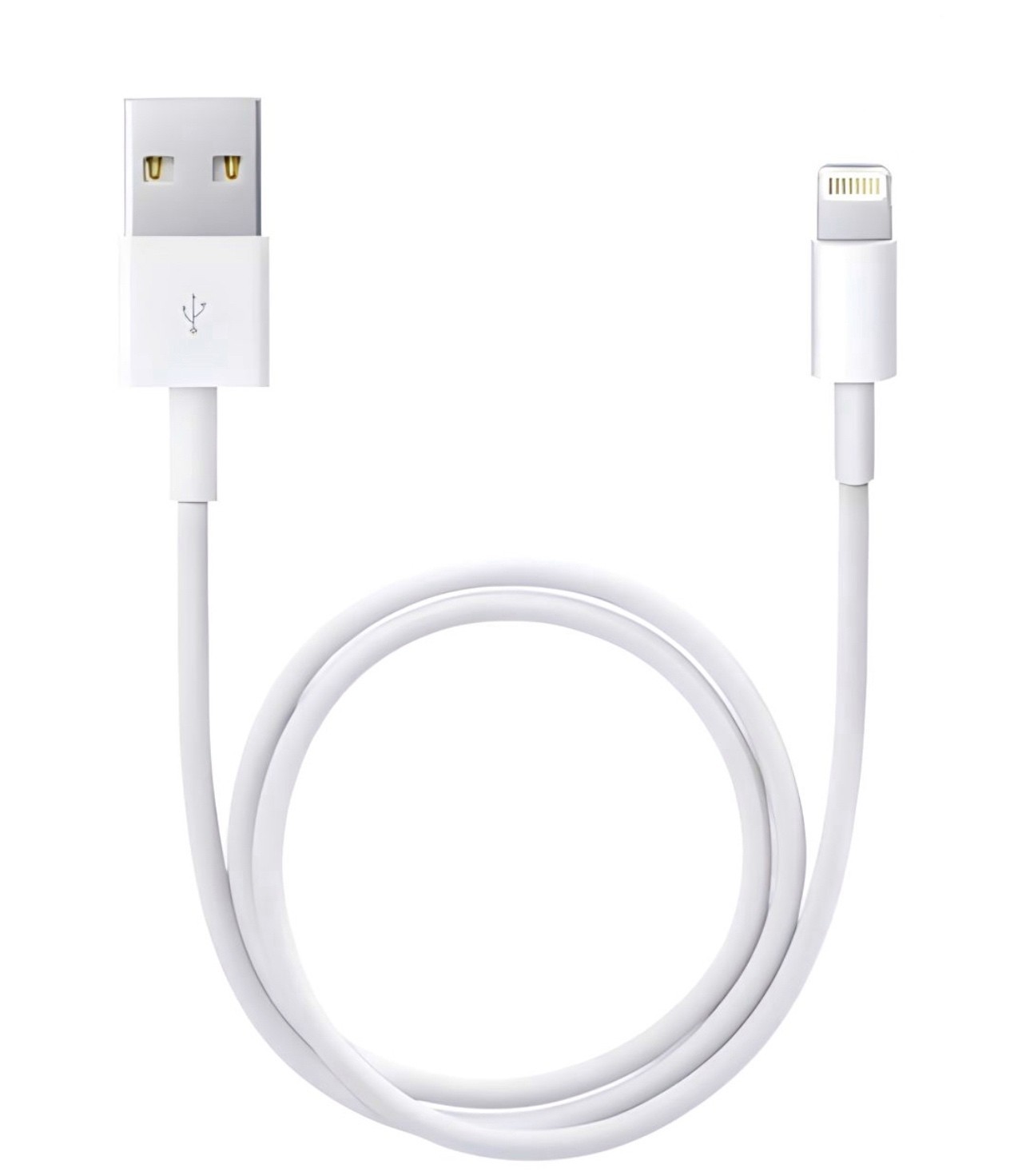 Кабель для зарядки iPhone длиной 1 метра с разъемом Apple Lightning to USB  зарядка для айфона 1M шнур для iPad Cable IOS White – фото, отзывы,  характеристики в интернет-магазине ROZETKA от продавца: