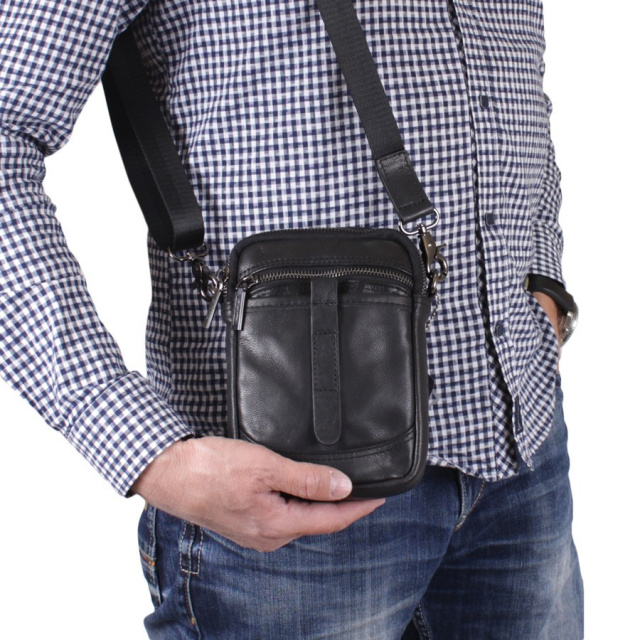 

Мужская кожаная сумка Luxury Leather Accessories,82049