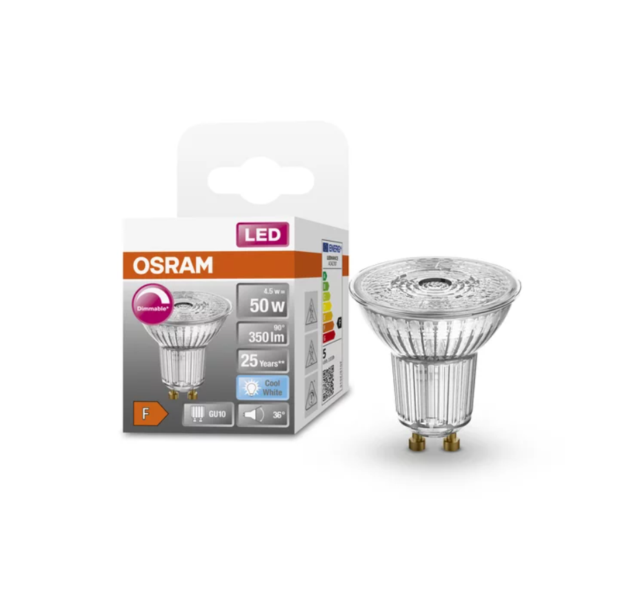 Лампа LED 4.5W 220V 350lm 4000К GU10 DIM 50х54mm рефлекторная  [4058075798120] OSRAM LED SUPERSTAR PAR16 – фото, отзывы, характеристики в  интернет-магазине ROZETKA от продавца: Darim-art