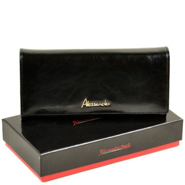 

Кожаный кошелек Canarie ALESSANDRO PAOLI W0807 black
