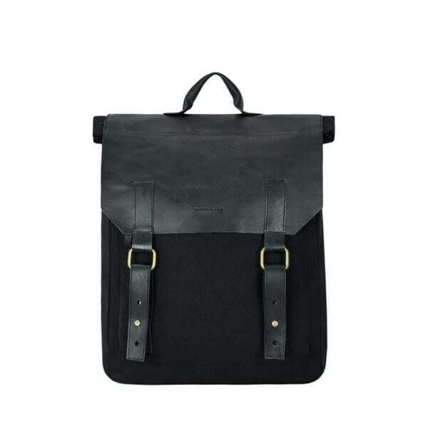 

Рюкзак Унисекс Exodus Leather Canvas Черный R0503Ex011