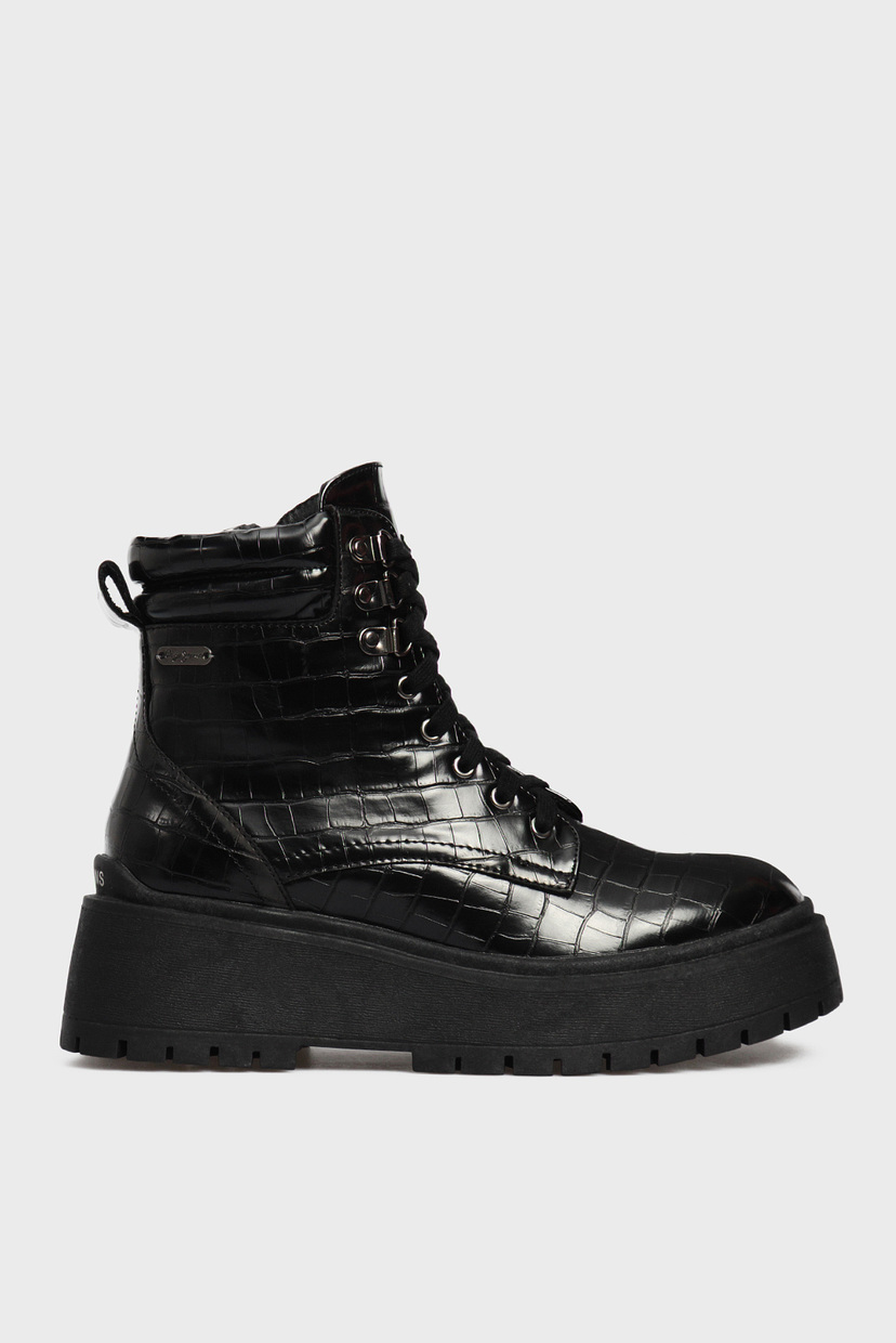 

Женские черные ботинки BOBBING CROCO Pepe Jeans 39 PLS50399