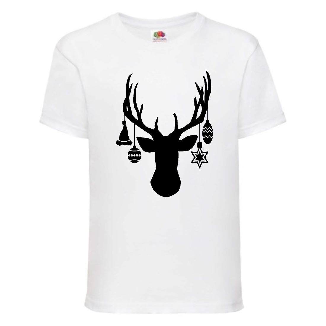 

Футболка детская Новый Год (New Year) белая (0038-white) размер 104 см