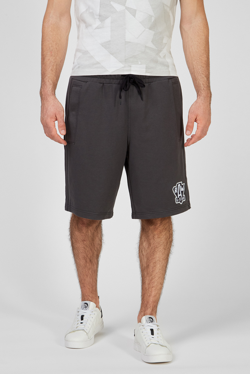 

Мужские серые шорты Graphic Non Logo G-Star RAW L D17439,A613
