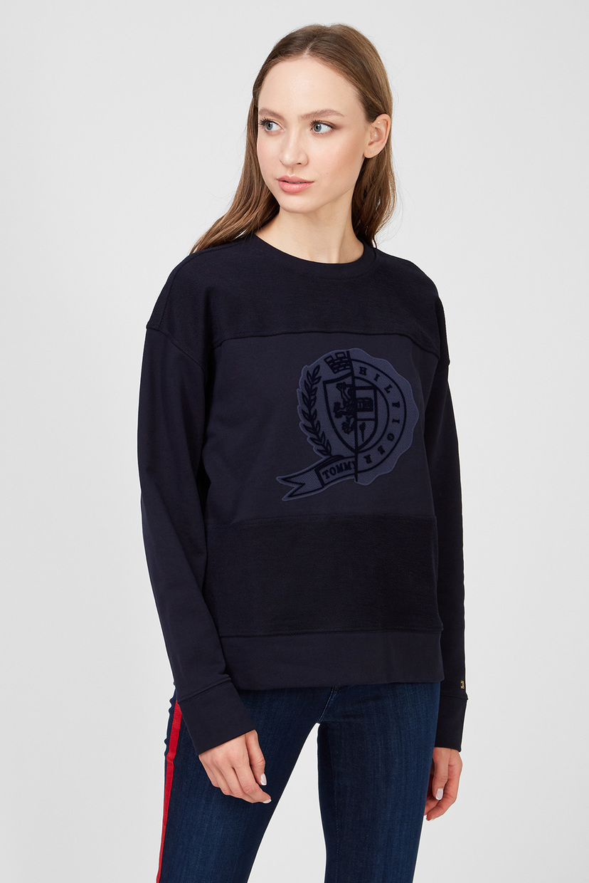 

Женский темно-синий свитшот ICON REG Tommy Hilfiger M WW0WW28219