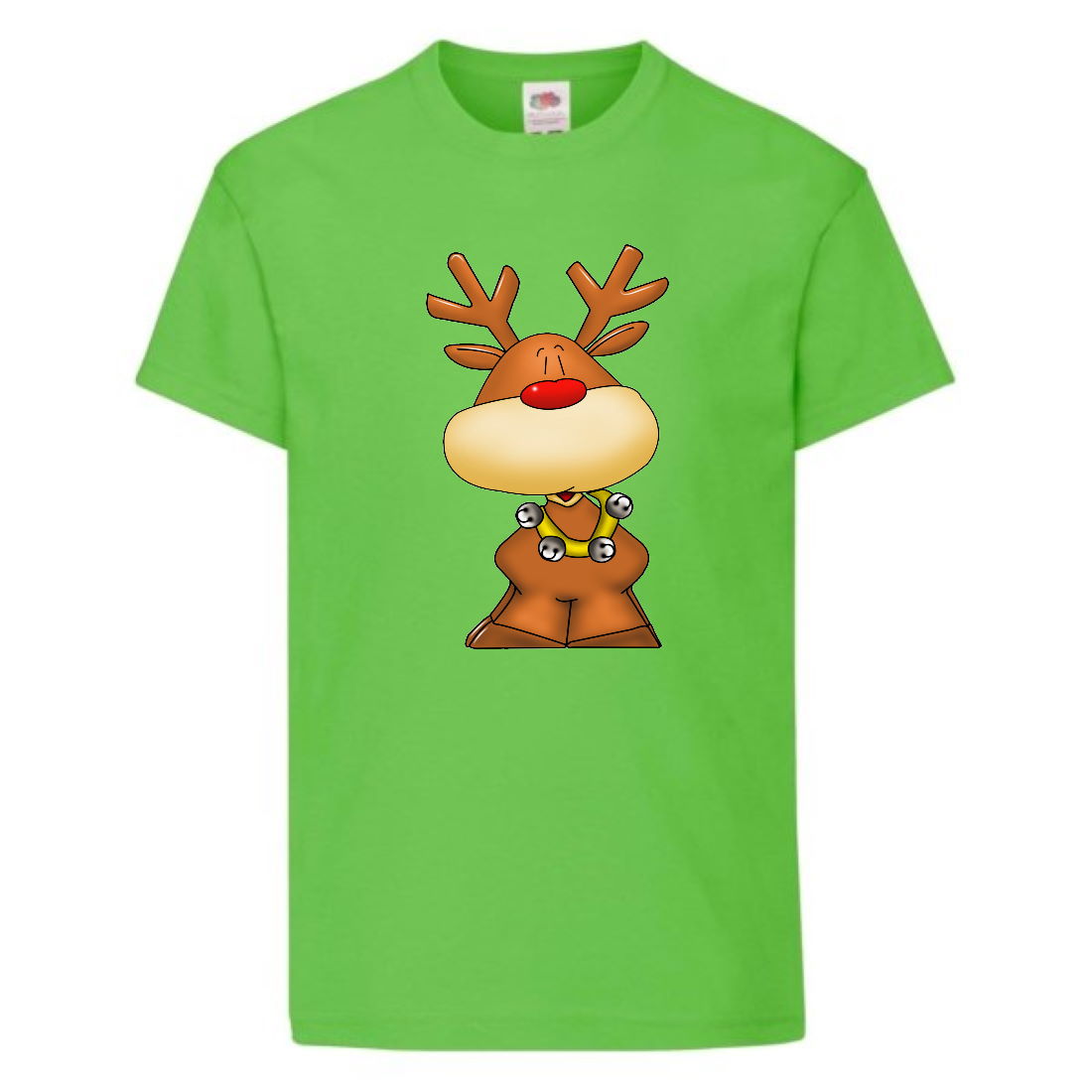 

Футболка детская Новый Год (New Year) светло-зеленая (0015-green) размер 152 см