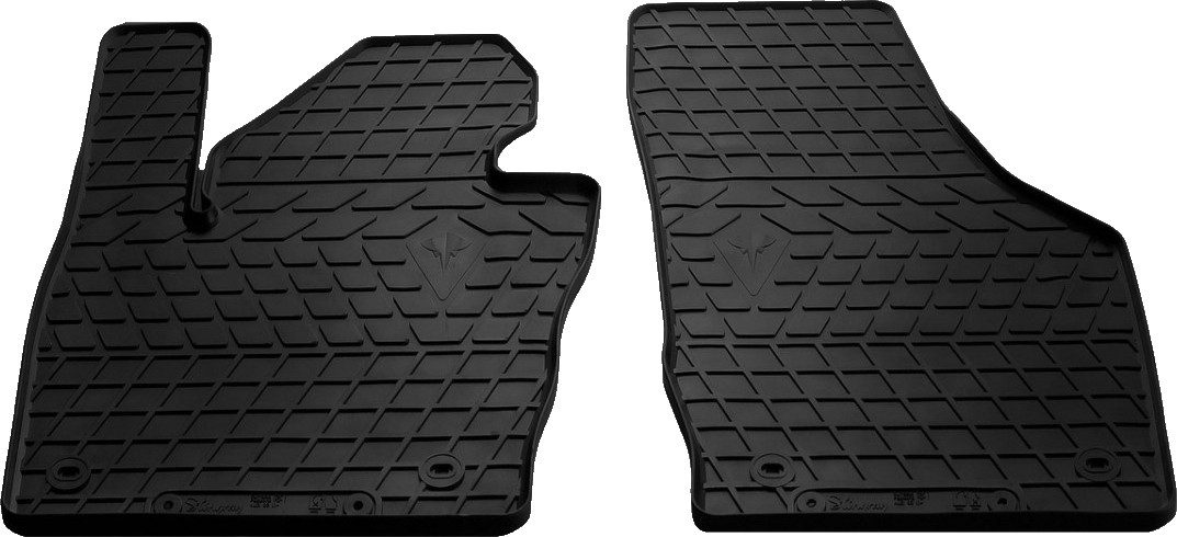 Резиновые коврики передние AUDI Q3 (8U) (2011-2019) - STINGRAY - на ...
