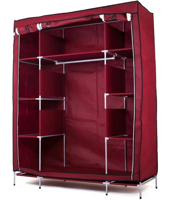 

Шкаф Storage Wardrobe 88133 складной тканевый красный TT30194