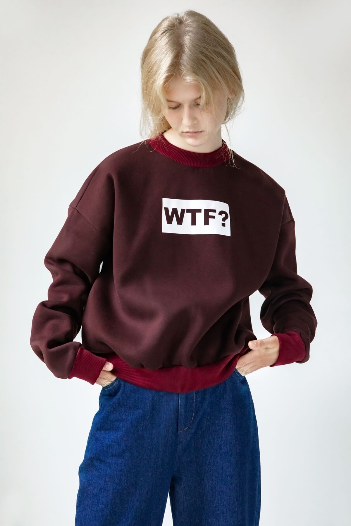 

Женский свитшот WTF S'Andri "Easy" S бургунди