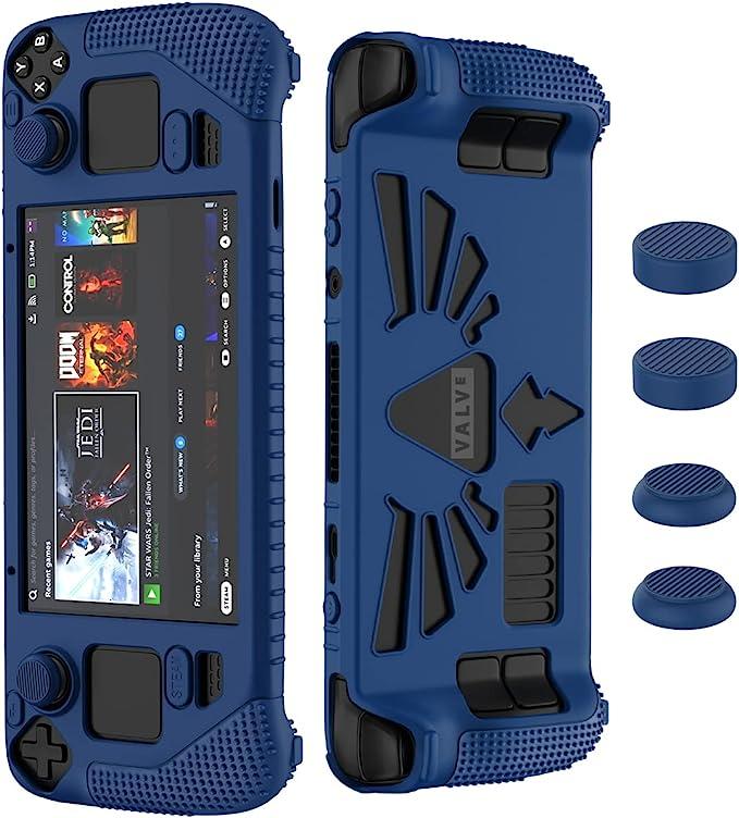 Защитный бампер чехол Zelda для Steam Deck, Oled + 4 накладки на стики ...
