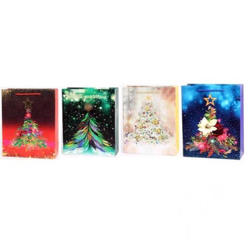 

Пакет подарочный бумажный XL "Christmas tree" 36*30*54см Stenson (TL00029-XL)