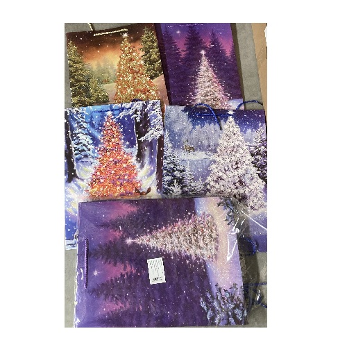 

Пакет подарочный бумажный L "Christmas tree" 31*12*42см Stenson (TL00038-L)