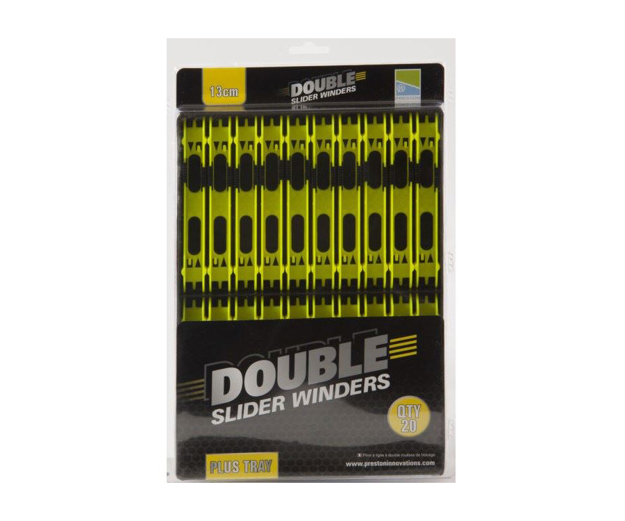 

Мотовило Preston Double Slider Winders 13см 20шт Yellow New18 (арт.3838P0020019)