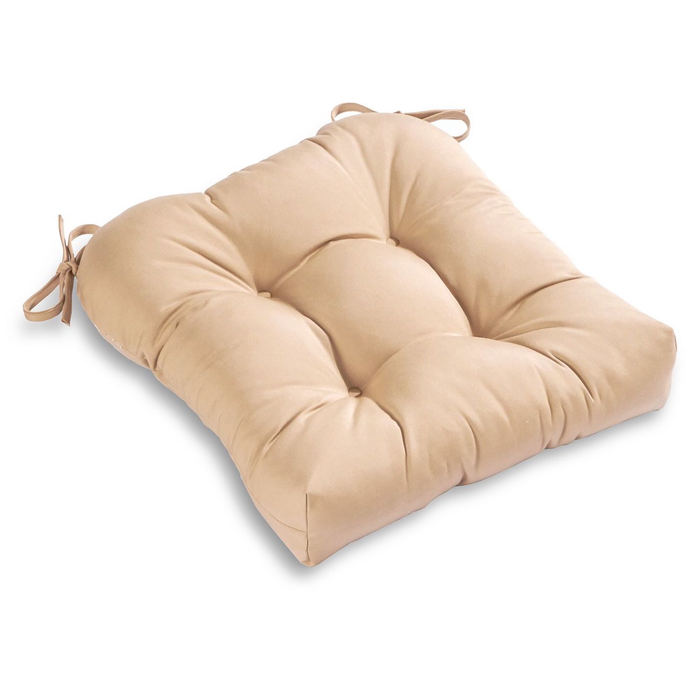 

Подушка из холлофайбера на стул, скамейку 50х50 Big Futon PILLOW-4808 BIG YETI Ткань премиум хлопок Турция бежевый (F210-4808)