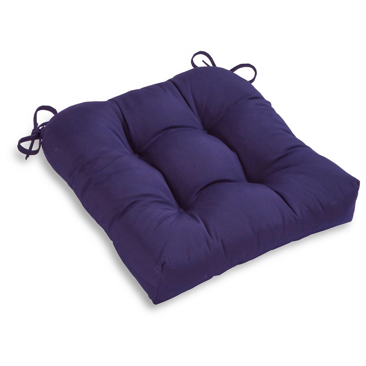 

Подушка из холлофайбера на стул, скамейку 40х40 Big Futon PILLOW-4807 BIG YETI Ткань премиум хлопок Турция темно-синий (F10-4807)