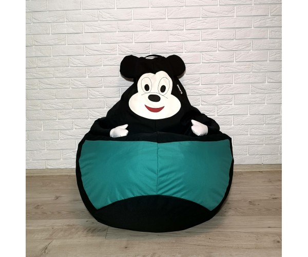

Кресло-груша нейлон Oxford "Мышка Микки Маус" KatyPuf XL 125x90