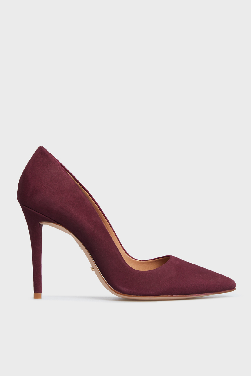 

Женские бордовые замшевые лодочки Arezzo 39 A1029200010169U