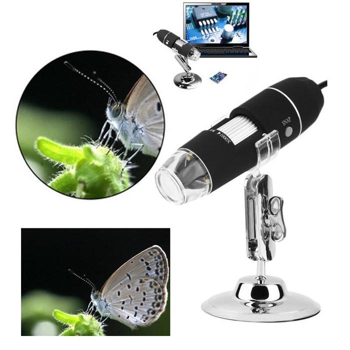 

Портативный USB микроскоп цифровой USB Digital microscope Zoom 50-500X PLUS с LED подсветкой ,Фото и видео съемка объекта