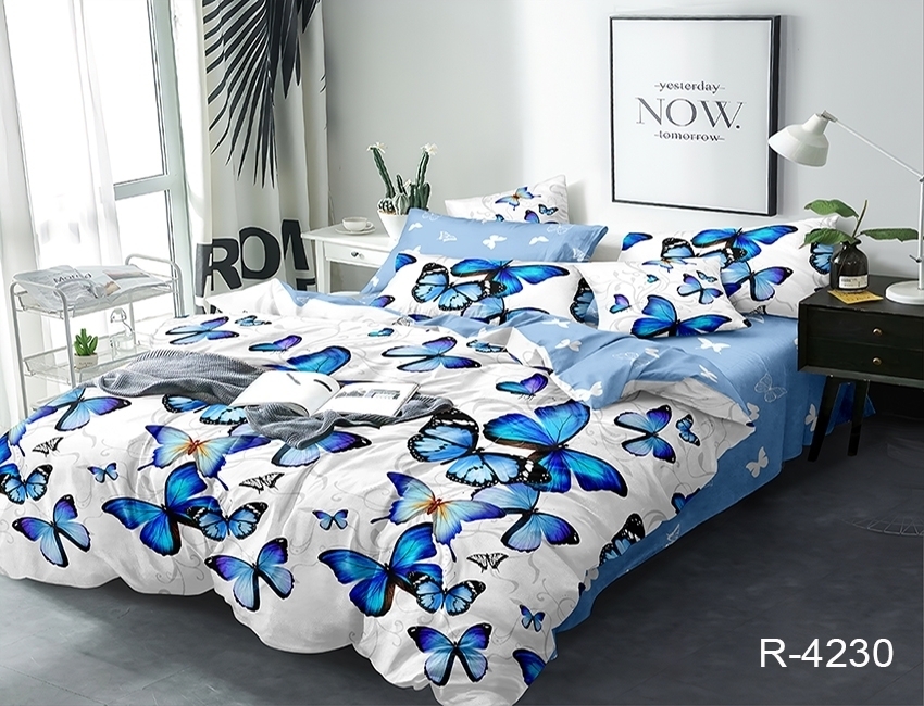 

Комплект постельного белья с компаньоном TM TAG - 2-х спальный - Ренфорс - R4230