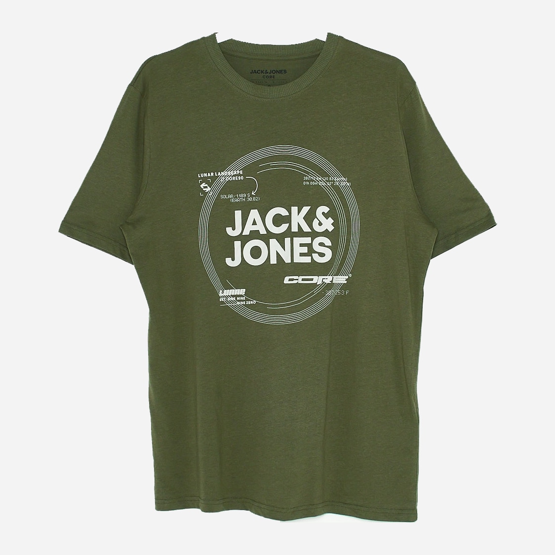 Акція на Футболка Jack & Jones XAZ407292RNBR L Зелена від Rozetka